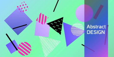 Geometrik soyut arkaplan.