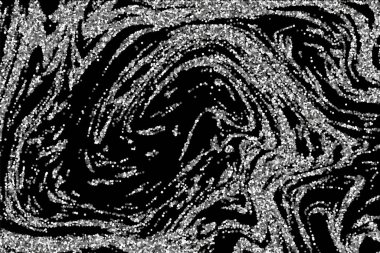 Gümüş parıltılı konfeti