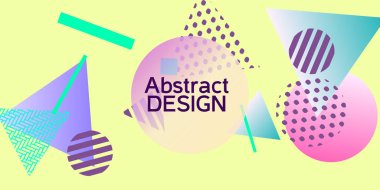 Geometrik soyut arkaplan.