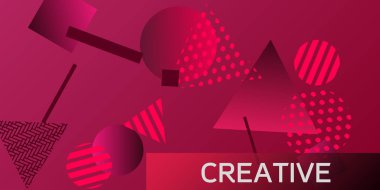 Geometrik soyut arkaplan.