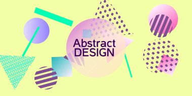 Geometrik soyut arkaplan.