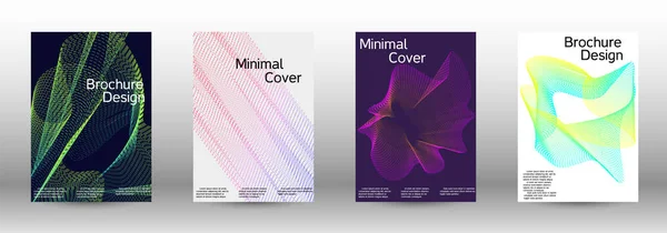 Cover design template set — Stock Vector