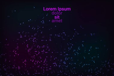 Yarı ton neon dokusu.