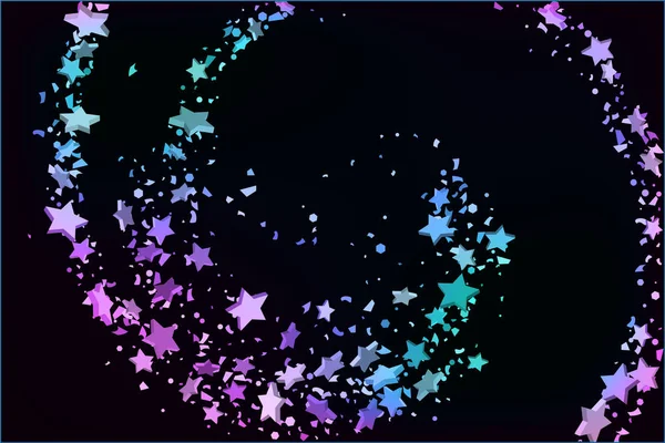 Falling star background — Stock Vector