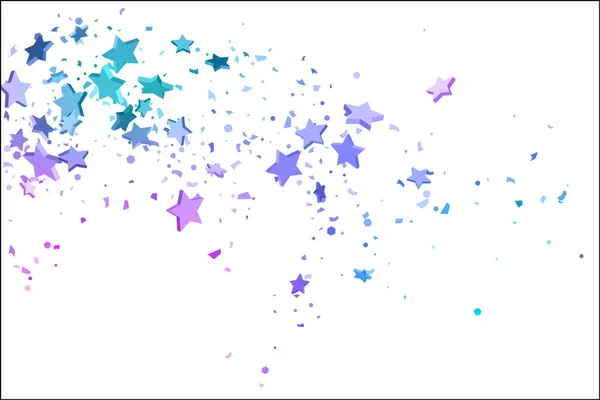 Fondo de estrella cayendo — Vector de stock