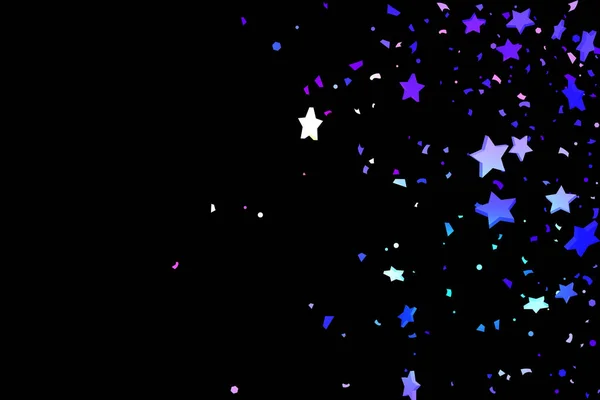 Fond d'étoile tombant — Image vectorielle