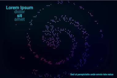 Vektör neon arkaplanı.