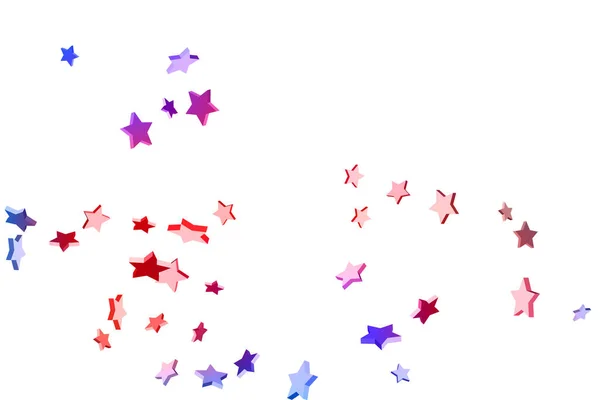 Estrella voladora abstracta de confeti . — Vector de stock