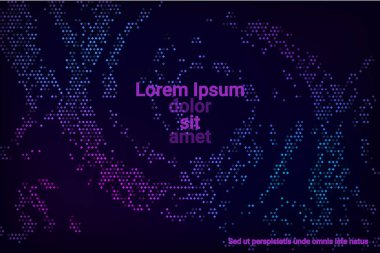 Yarı ton neon dokusu.