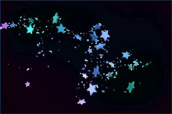 Fondo de estrella cayendo — Vector de stock