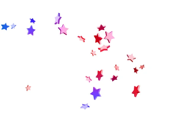 Abstract confetti flying star. — Stock Vector