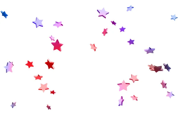 Abstrato confete voador estrela . — Vetor de Stock