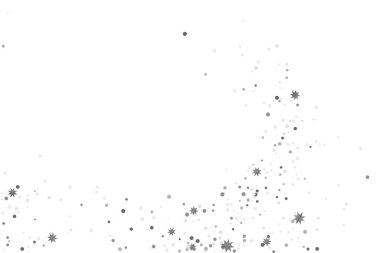 Gümüş parıltılı konfeti.