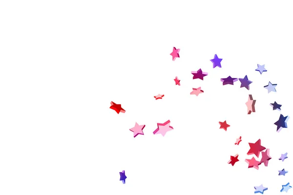 Estrella voladora abstracta de confeti . — Archivo Imágenes Vectoriales