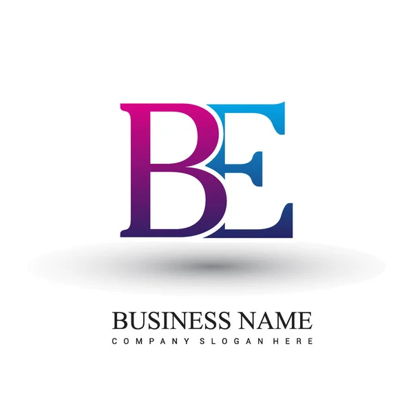 Ser Letras Logotipo Identidad Inicial Del Logotipo Para Negocio Empresa — Vector de stock