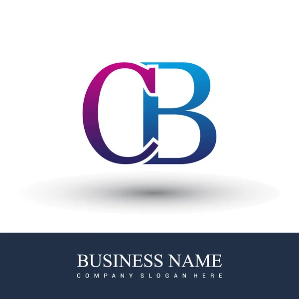 Buchstaben Logo Anfängliche Logo Identität Für Ihr Unternehmen Und Ihr — Stockvektor
