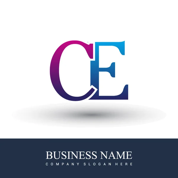 Letras Logotipo Identidade Logotipo Inicial Para Seu Negócio Empresa — Vetor de Stock