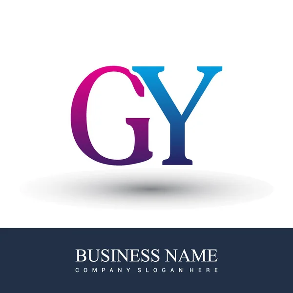 Letters Logo Ursprüngliche Logo Identität Für Ihr Unternehmen Und Ihr — Stockvektor