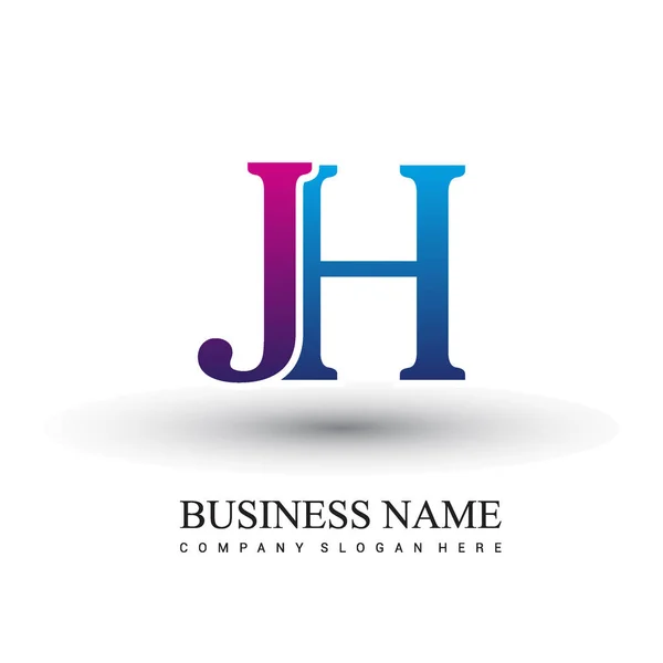 Logotipo Letters Identidad Inicial Del Logotipo Para Negocio Empresa — Vector de stock