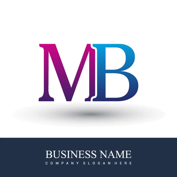 Letters Logo Ursprüngliche Logo Identität Für Ihr Unternehmen Und Unternehmen — Stockvektor