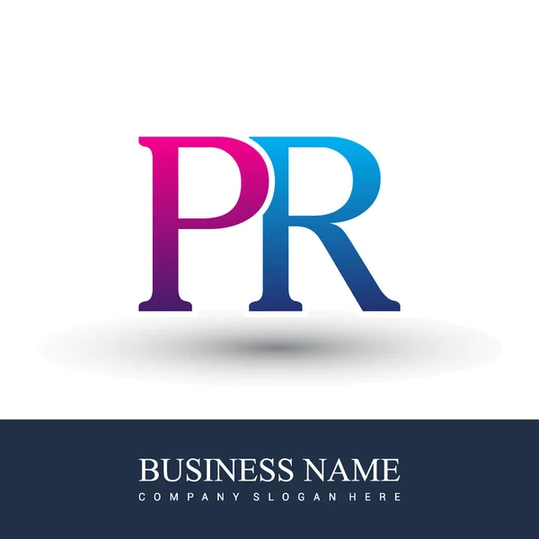 Buchstaben Logo Ursprüngliche Logo Identität Für Ihr Unternehmen Und Unternehmen — Stockvektor