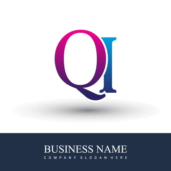 Buchstaben Logo Ursprüngliche Logo Identität Für Ihr Unternehmen Und Ihr — Stockvektor