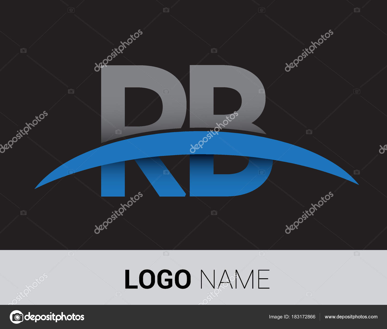 Letters Logo Initial Logo Identity Your Business Company Stock