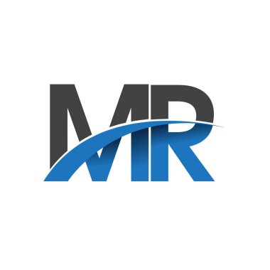 Bay harf logo, iş ve şirket için ilk logo kimlik      