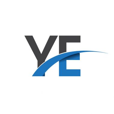 Siz harf logo, iş ve şirket için ilk logo kimlik  