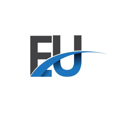 AB harf logo, iş ve şirket için ilk logo kimlik      