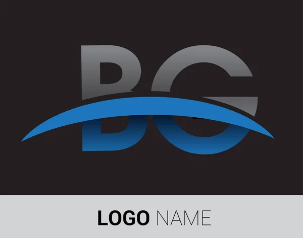 Letras Logotipo Identidade Logotipo Inicial Para Seu Negócio Empresa —  Vetores de Stock