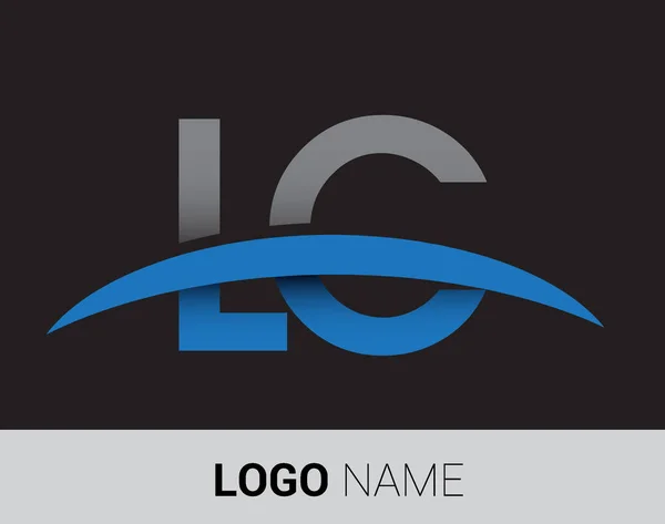 Logo Letters Identité Logo Initiale Pour Votre Entreprise Votre Entreprise — Image vectorielle