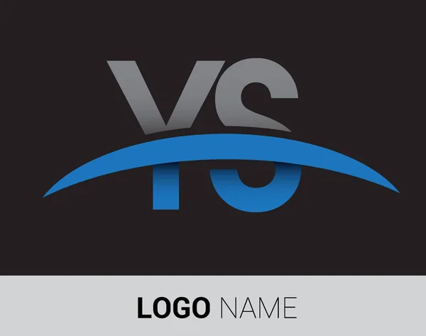 Logo Delle Lettere Identità Iniziale Logo Vostro Commercio Azienda — Vettoriale Stock