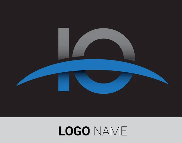 Letras Logotipo Identidad Inicial Del Logotipo Para Negocio Empresa — Vector de stock