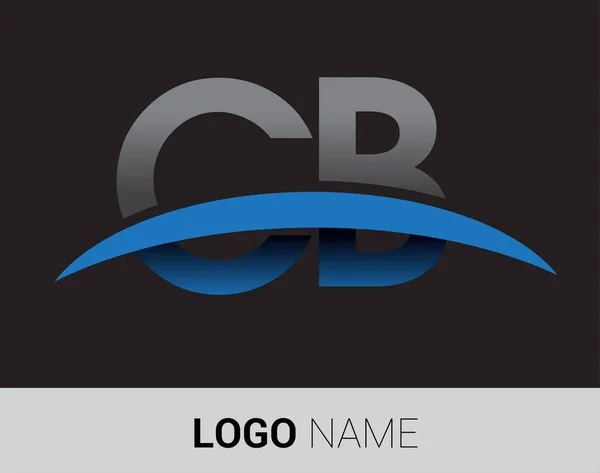 Buchstaben Logo Anfängliche Logo Identität Für Ihr Unternehmen Und Ihr — Stockvektor