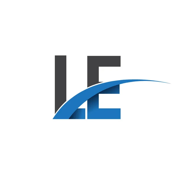 Letters Logo Identidade Logotipo Inicial Para Seu Negócio Empresa — Vetor de Stock