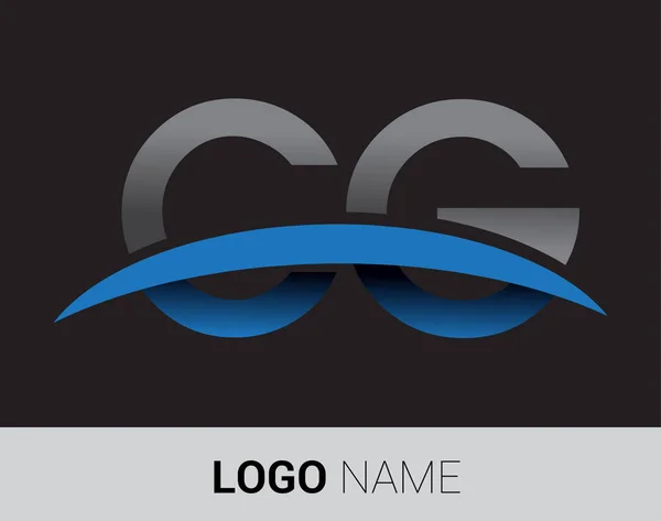 Logotipo Letras Identidade Logotipo Inicial Para Seu Negócio Empresa —  Vetores de Stock