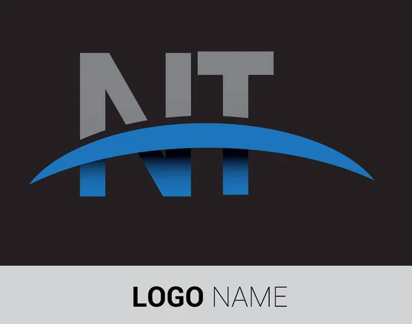 Логотип Letters Початковий Ідентифікатор Логотипу Вашого Бізнесу Компанії — стоковий вектор