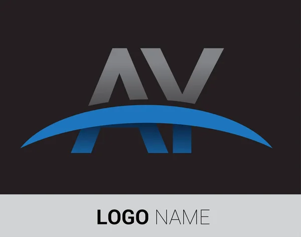 Logo Delle Lettere Identità Iniziale Del Logo Tua Azienda Tua — Vettoriale Stock