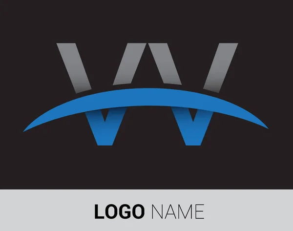 Logotipo Letras Identidade Logotipo Inicial Para Seu Negócio Empresa —  Vetores de Stock