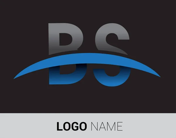 Letras Logotipo Identidad Inicial Del Logotipo Para Negocio Empresa — Vector de stock