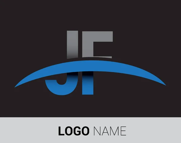 Логотип Letters Начальный Логотип Вашего Бизнеса Компании — стоковый вектор