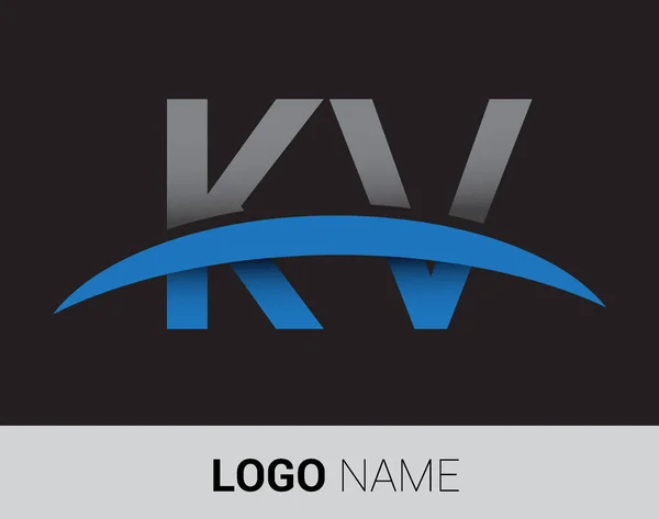 Logo Lettere Identità Iniziale Del Logo Vostra Azienda Azienda — Vettoriale Stock