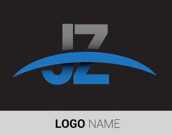 Logo Letters Identità Iniziale Del Logo Tua Azienda Tua Azienda — Vettoriale Stock