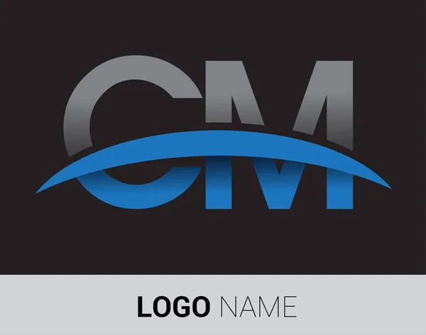 Γράμματα Λογότυπο Αρχικό Λογότυπο Ταυτότητα Για Την Επιχείρησή Σας Και — Διανυσματικό Αρχείο