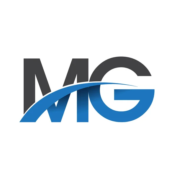 MG harf logo, iş ve şirket için ilk logo kimlik      