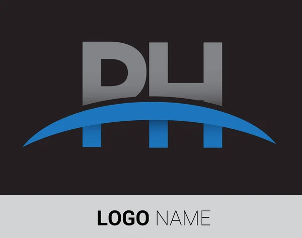 Letters Logo Identiteit Van Oorspronkelijke Logo Voor Bedrijf Bedrijf — Stockvector