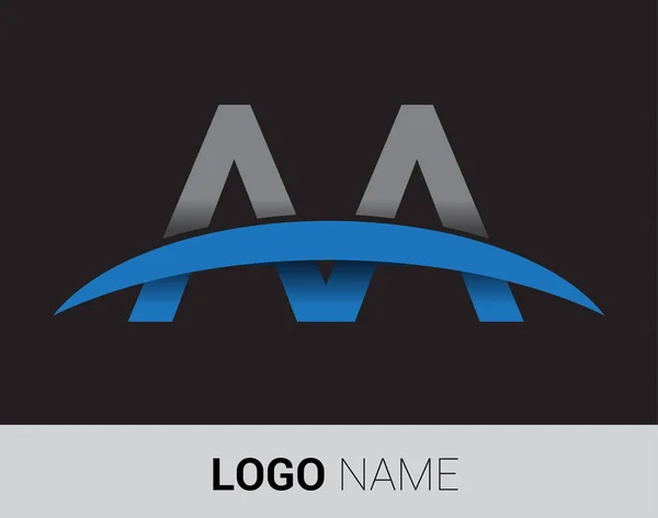 Letras Logotipo Identidade Logotipo Inicial Para Seu Negócio Empresa —  Vetores de Stock