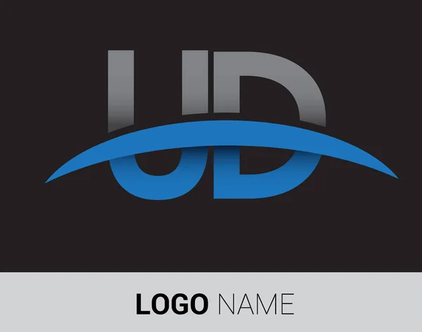 Lettres Logo Identité Logo Initial Pour Votre Entreprise Votre Entreprise — Image vectorielle