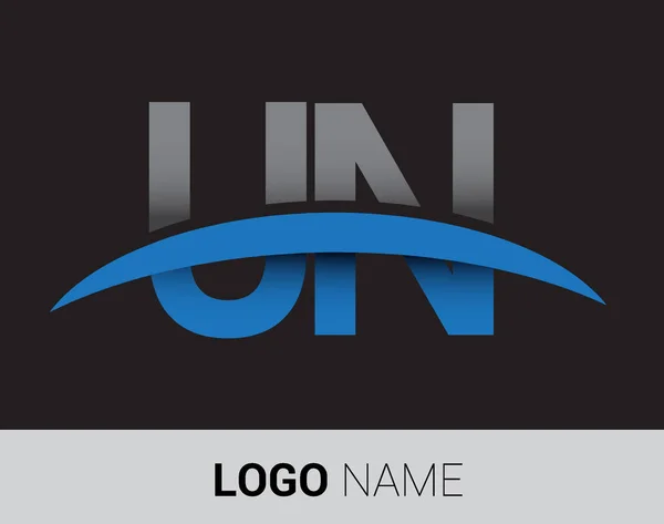 Logotipo Letters Identidad Inicial Del Logotipo Para Negocio Empresa — Vector de stock